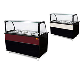 Bain-Marie Vitrinen