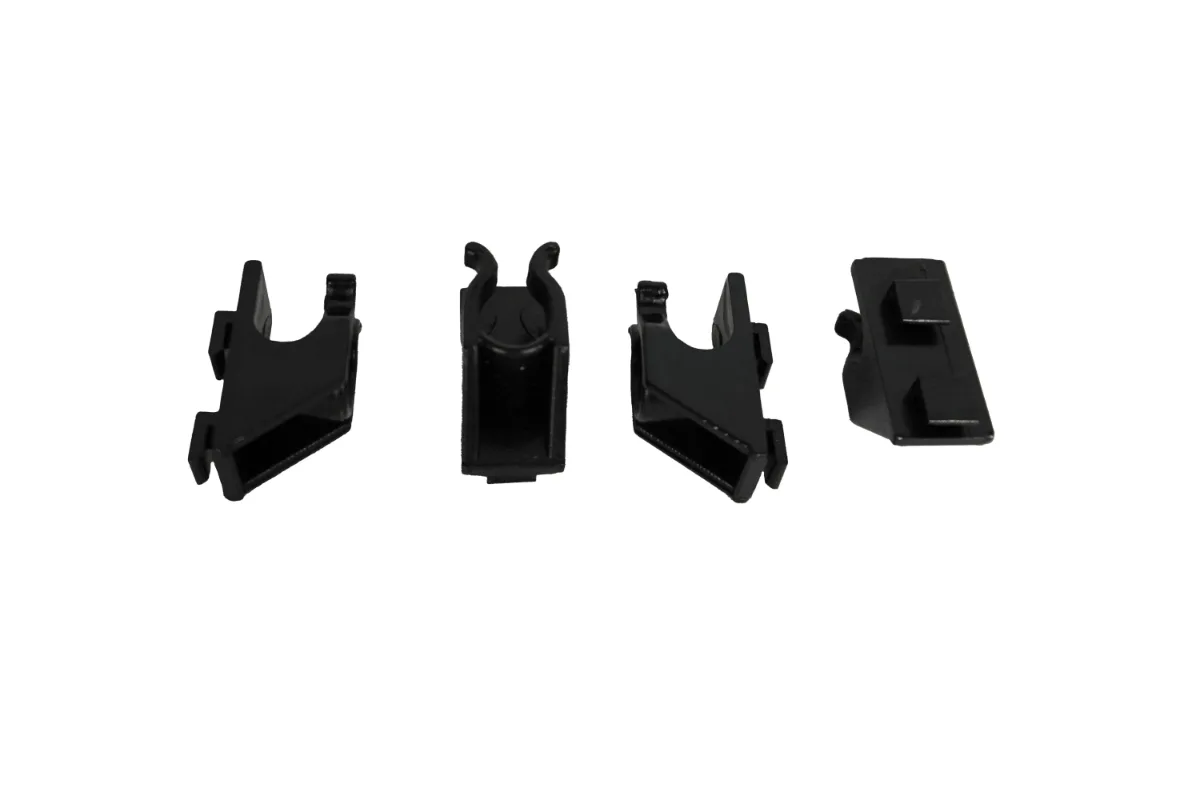 Set 4 Clips Schwarz für 7487.0170-0175-0180 Alte Serie · Combisteel 7487.0184