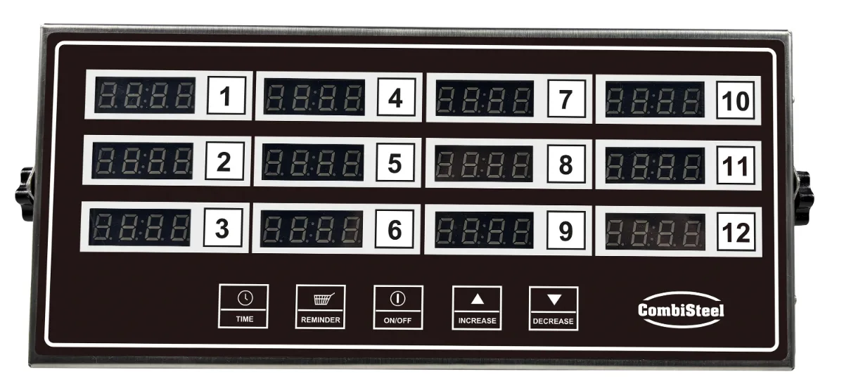 Digitaler Küchentimer 12 Kanäle Dkt-12 · Combisteel 7517.0020