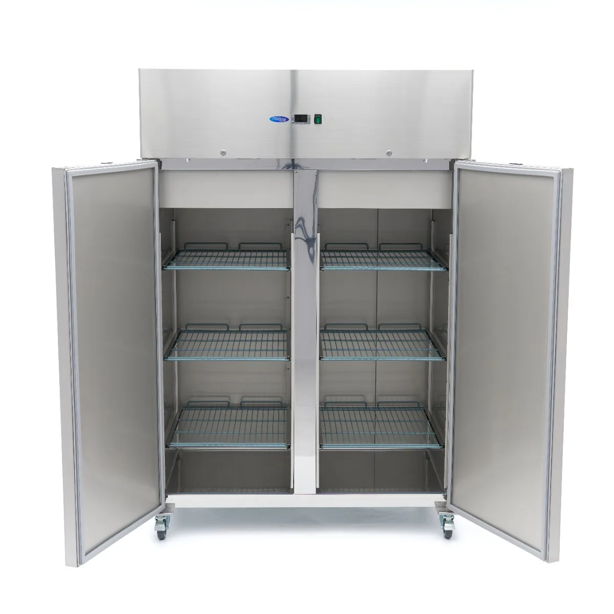Weitere Ansicht: Kühlschrank · 1200 l · 6 Einstellbare Regale (2/1 GN) · Edelstahl · auf Rädern