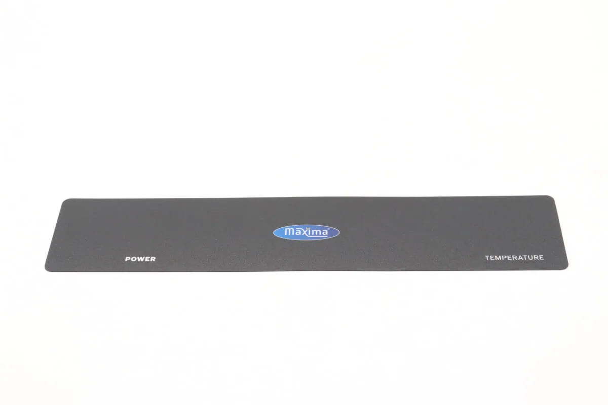 Maxima CONTROL PANEL STICKER – I 09374405
