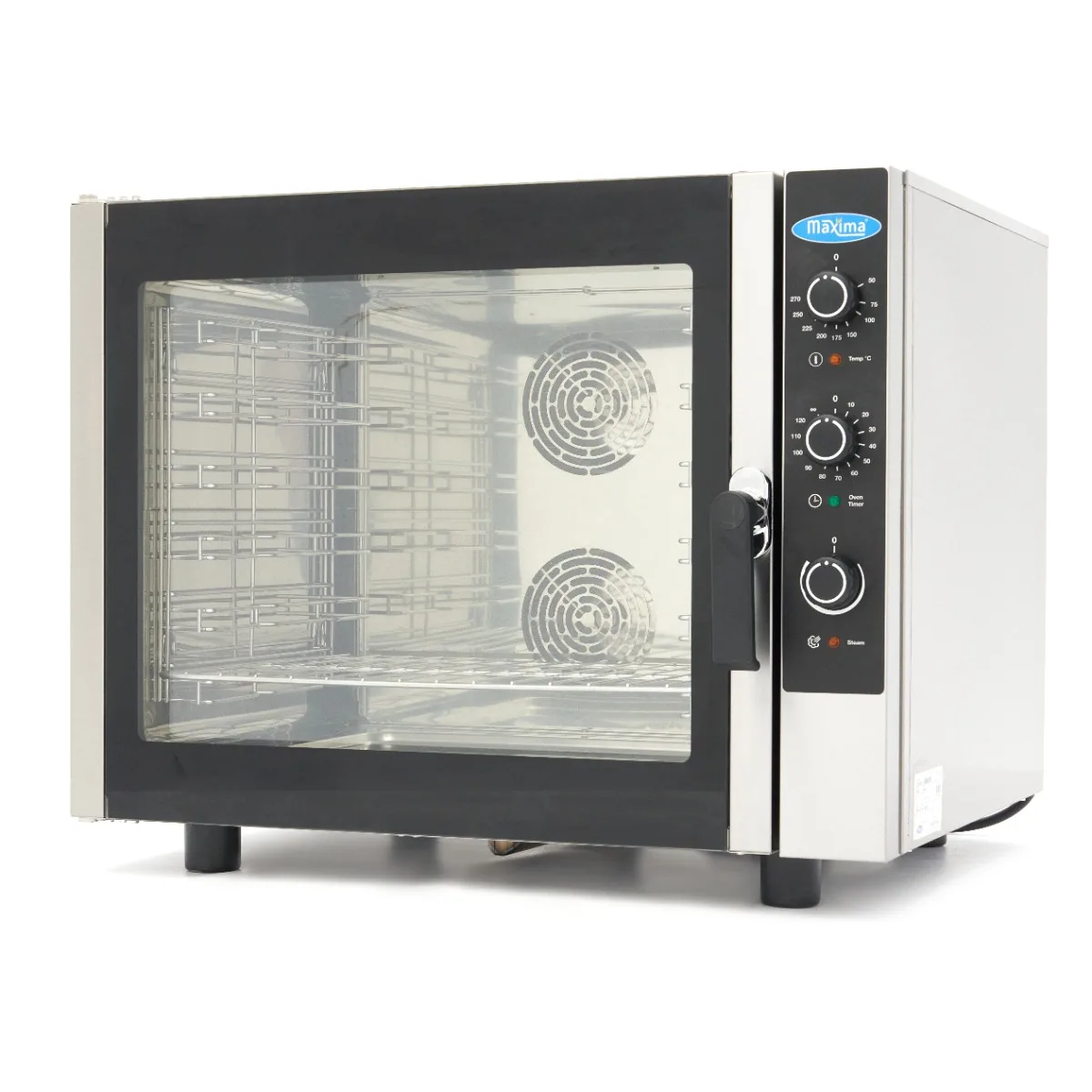 Maxima Combisteamer · 6 Bakken (1/1 GN / 60 x 40 cm) · Analoog · 400V
