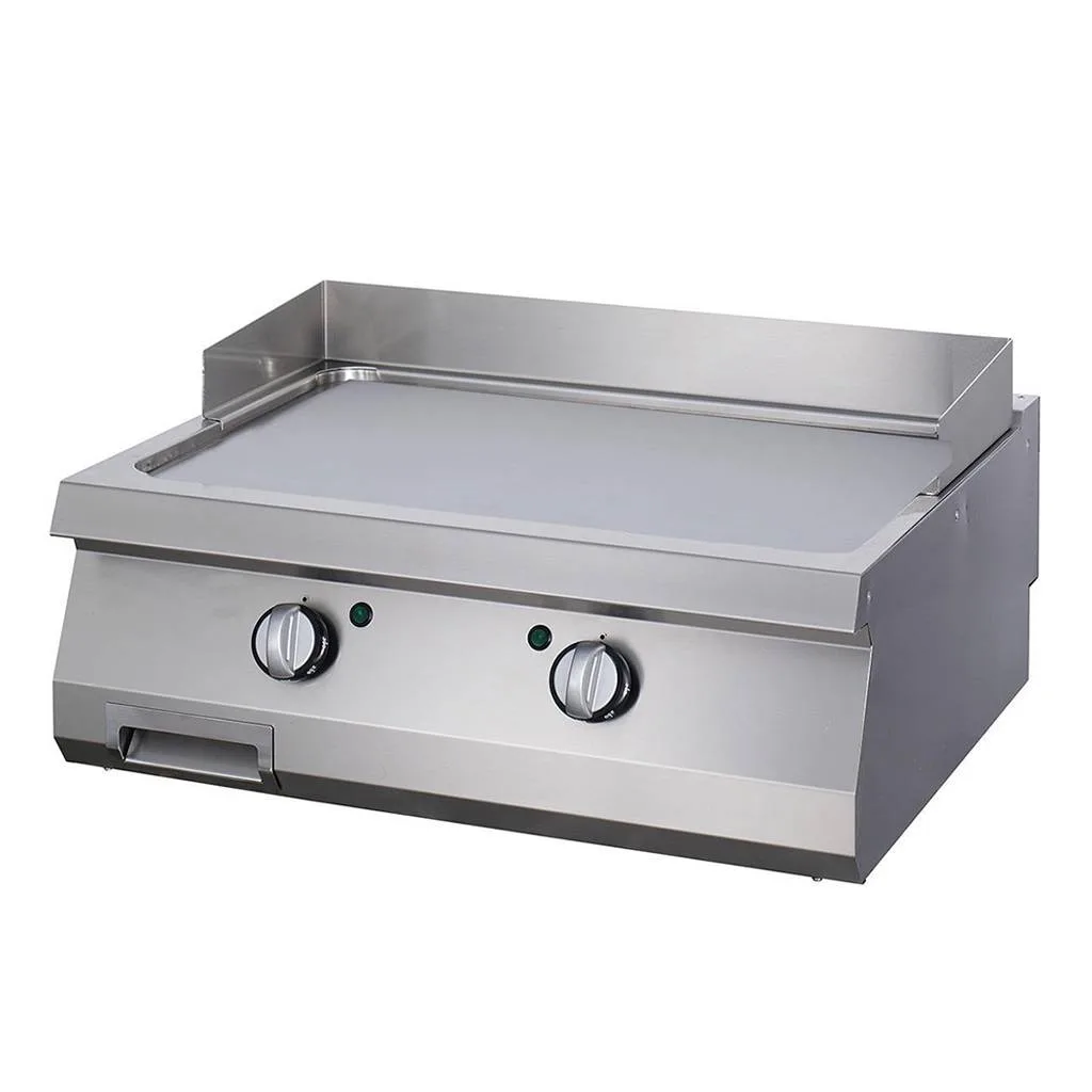 Maxima Heavy Duty Grillplatte · Glatt · Doppeleinheit · 70 cm Tief · Elektrisch