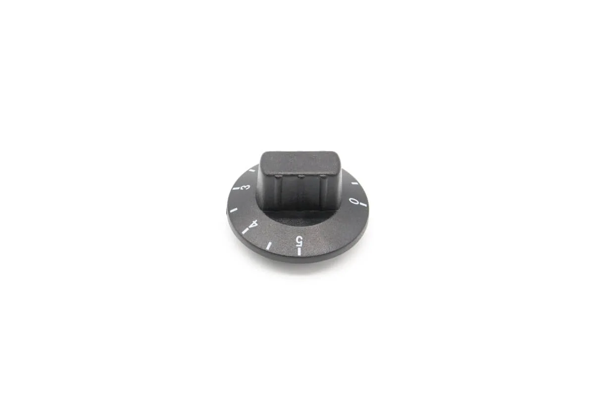Extra aanzicht: WAFFLE – Timer draaiknop 5 Minutes (zwart)