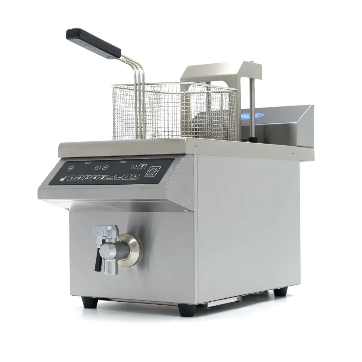 Maxima Frituurpan · 8 L · 1 Mand · Inductie · Liftsysteem · met Tapkraan