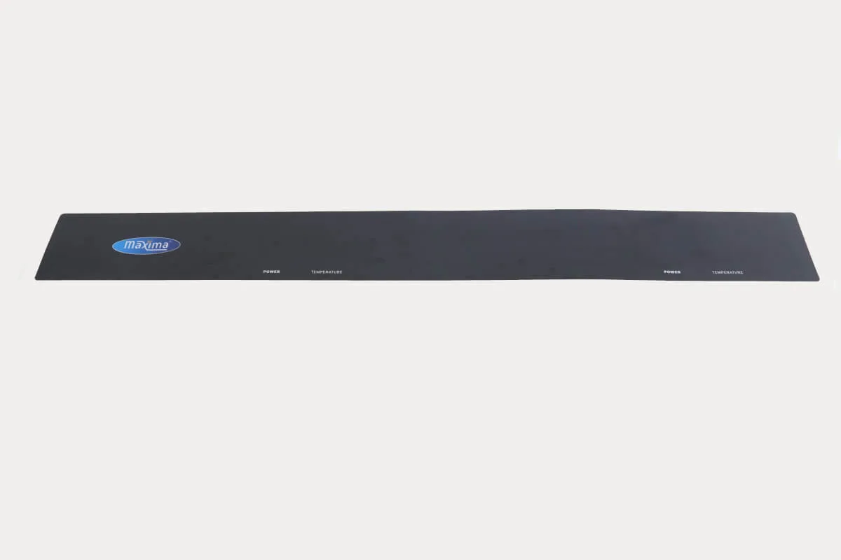 Maxima CONTROL PANEL STICKER – P 09374412