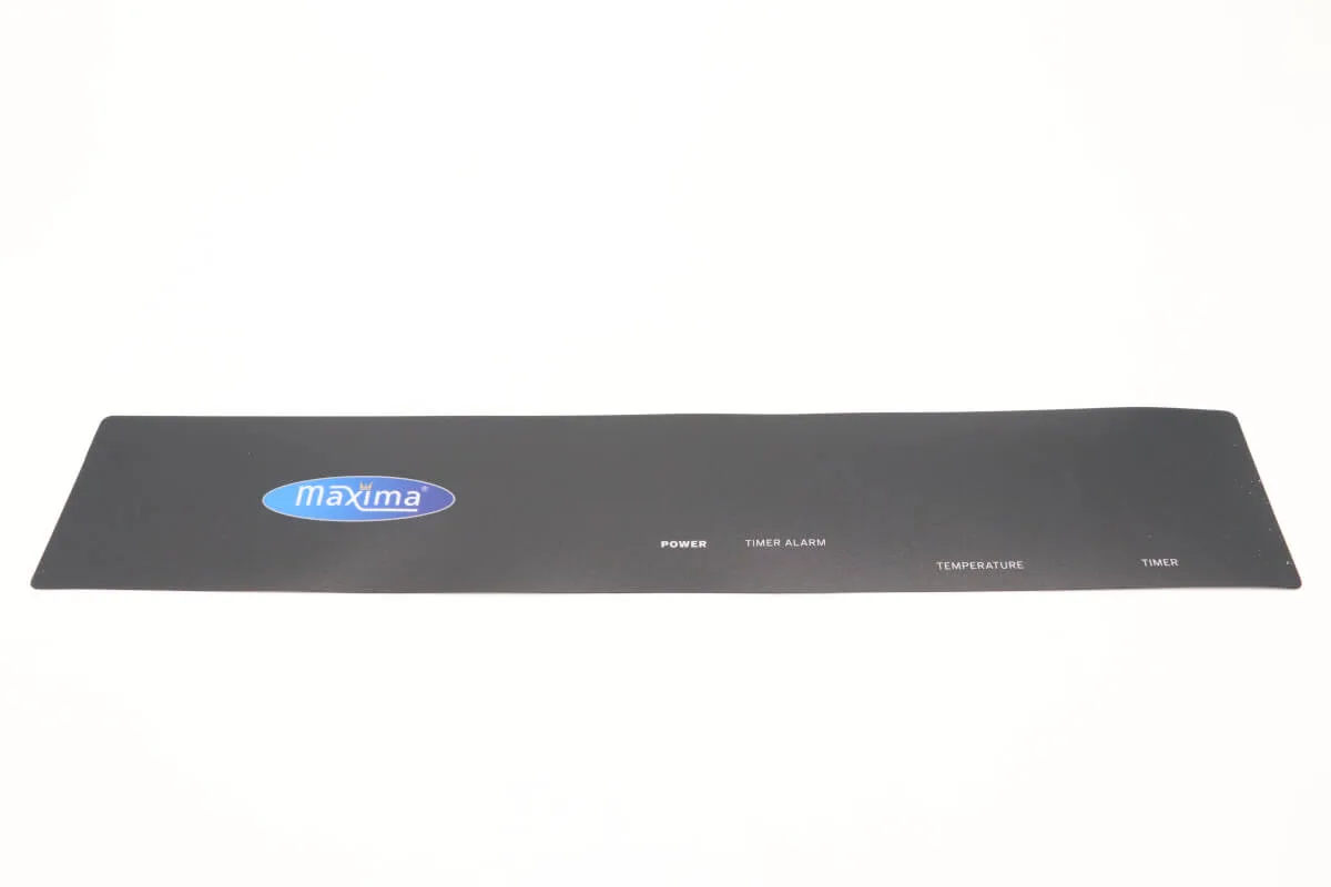 Maxima CONTROL PANEL STICKER – K 09374407