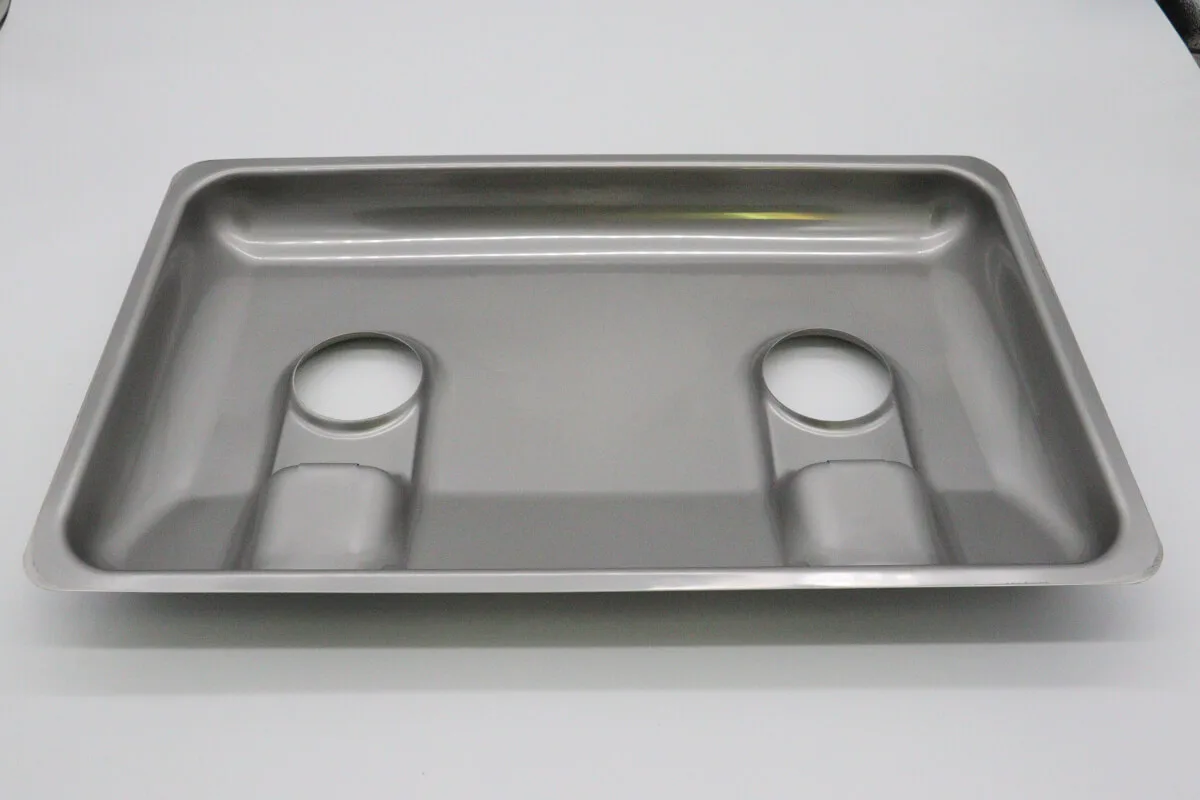 Weitere Ansicht: M700 GAS COOKER 80X70 – Edelstahl Brenner Sockel mit Pilot Öffnung