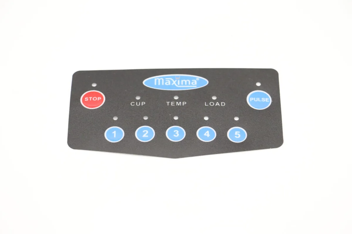 Maxima MKU Standmixer – Blende Aufkleber #37 09379004