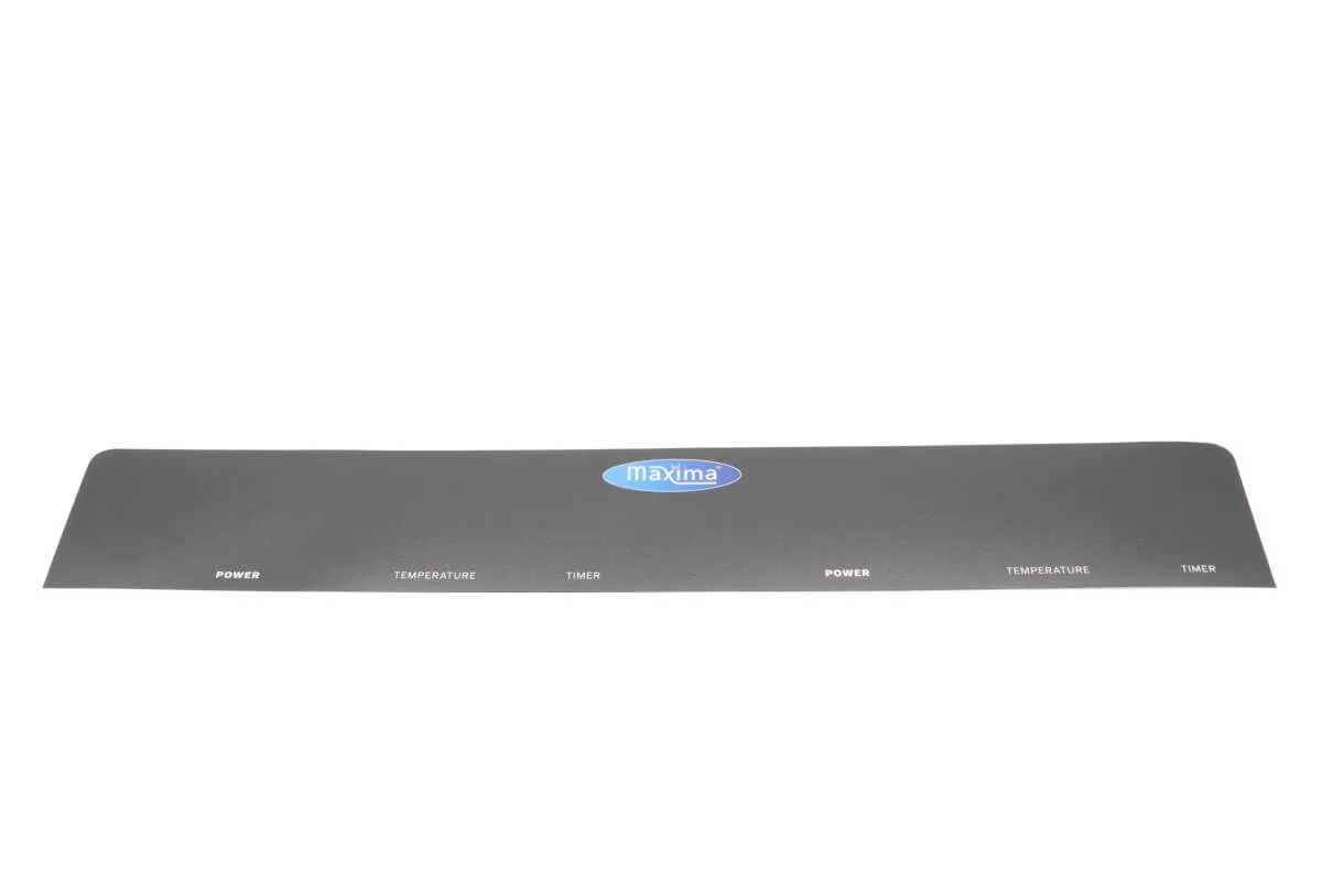 Maxima CONTROL PANEL STICKER – R 09374414