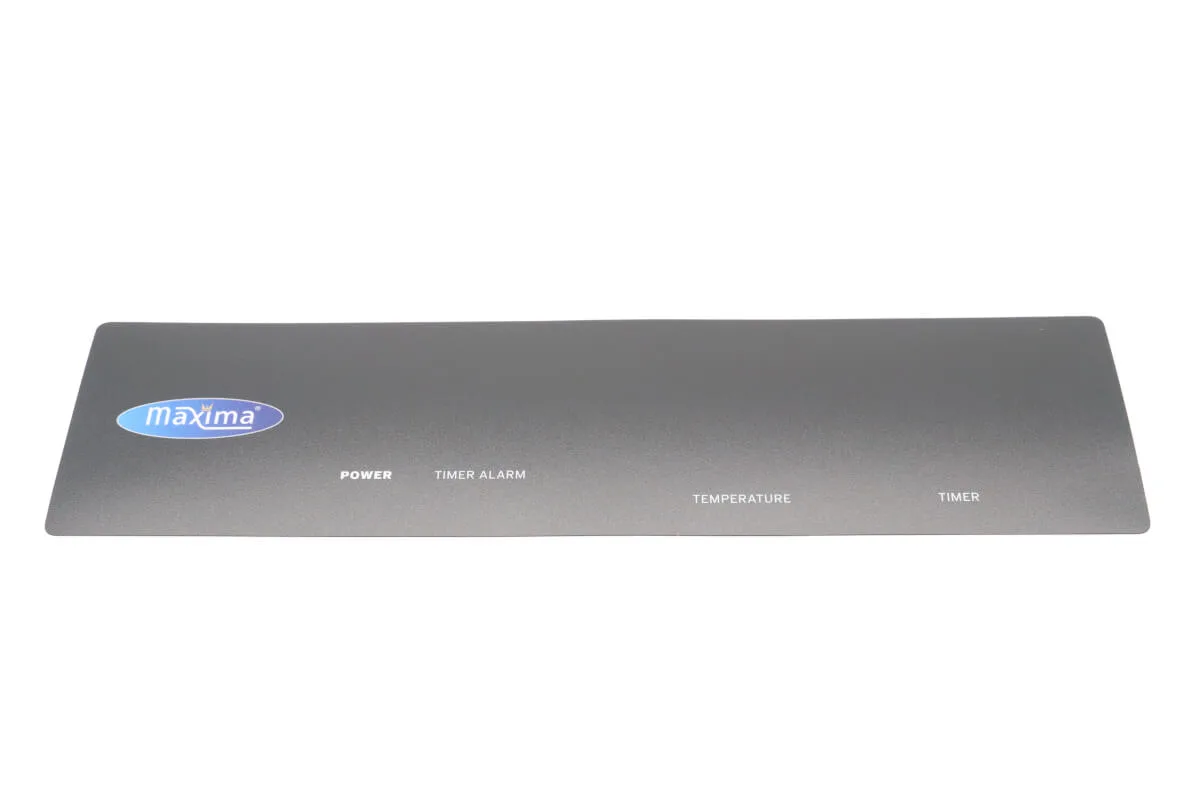 Maxima CONTROL PANEL STICKER – N 09374410