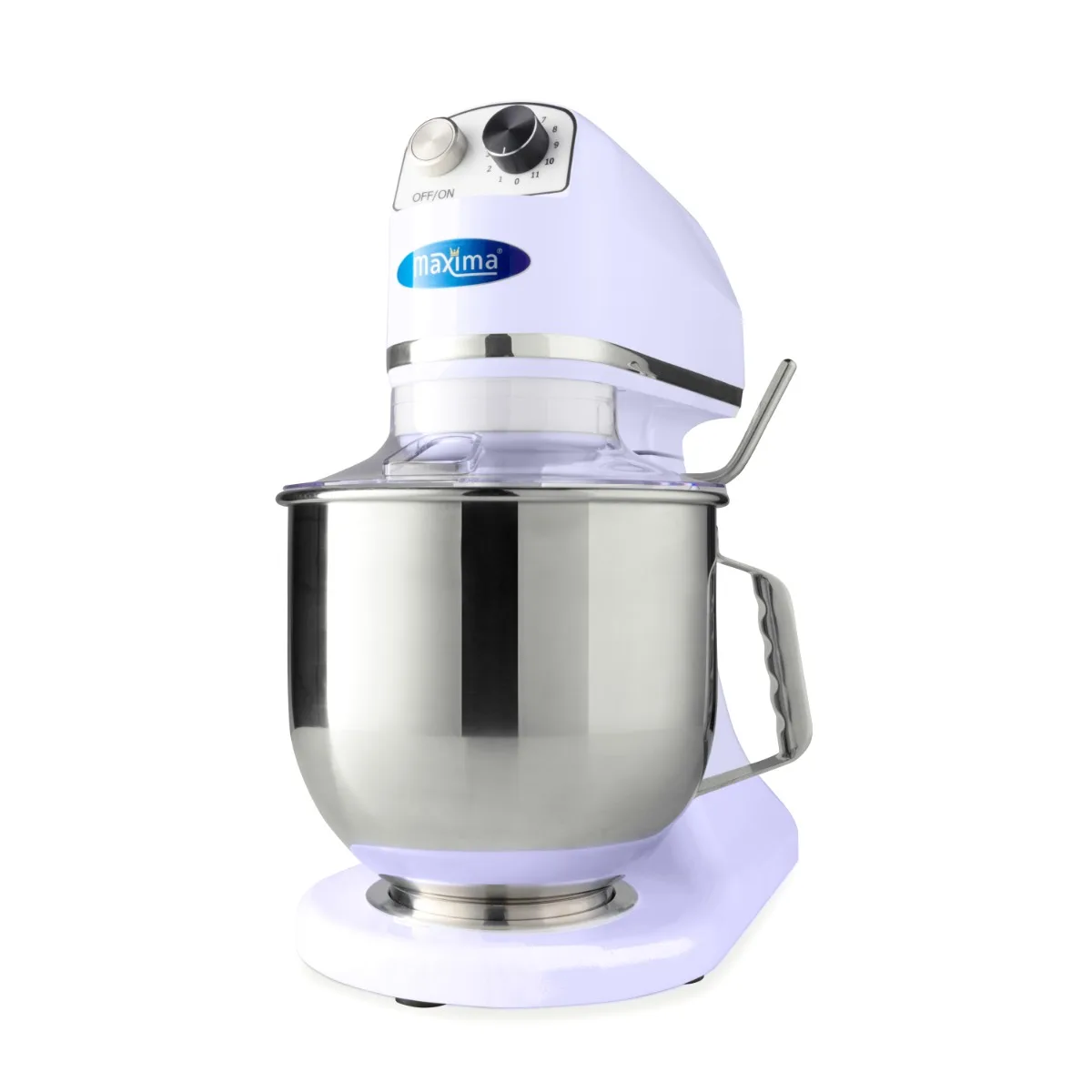 Maxima Planetenrührmaschine · 7 l · Bis zu 2 kg Teig · Flieder