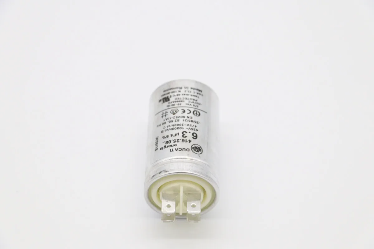 Weitere Ansicht: Kondensator 6.3Uf Doppelt Faston Dm 35X60ul Ul Branded