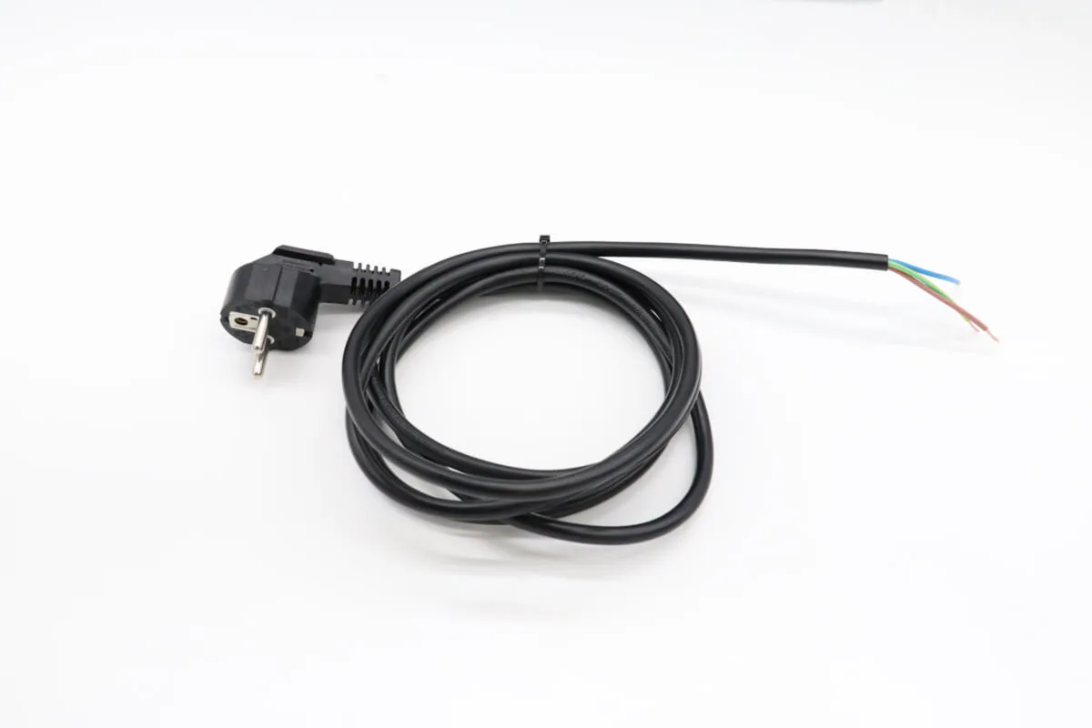 Extra aanzicht: M-Ice 24/28/45/60/80 voeding stekker met kabel