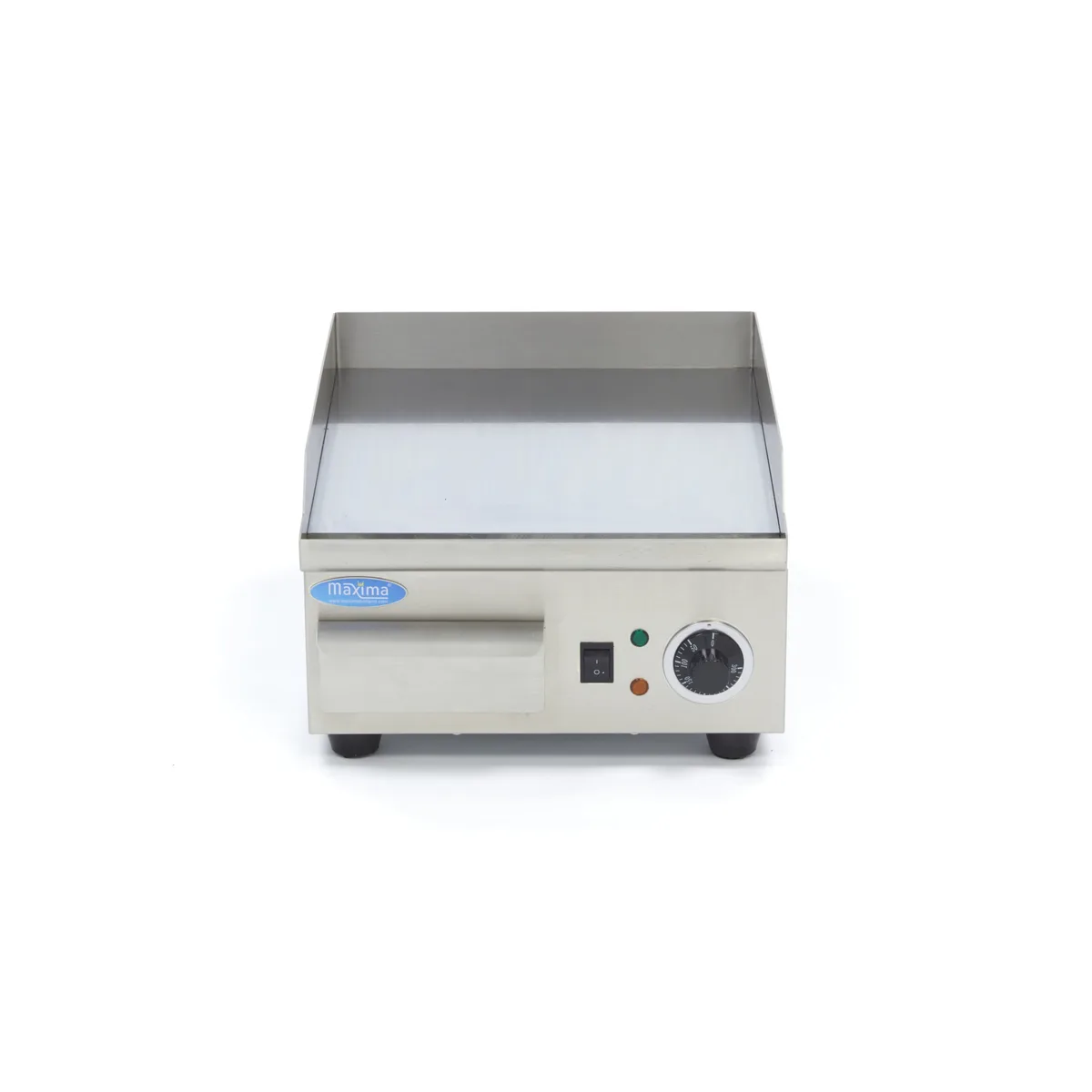 Weitere Ansicht: Grillplatte · Glatte Chrom · 36 cm · inkl. Tropfschale