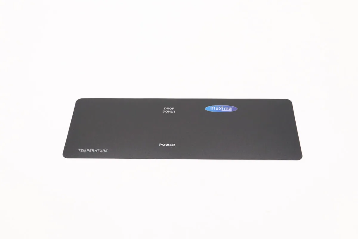 Maxima CONTROL PANEL STICKER – A 09374397