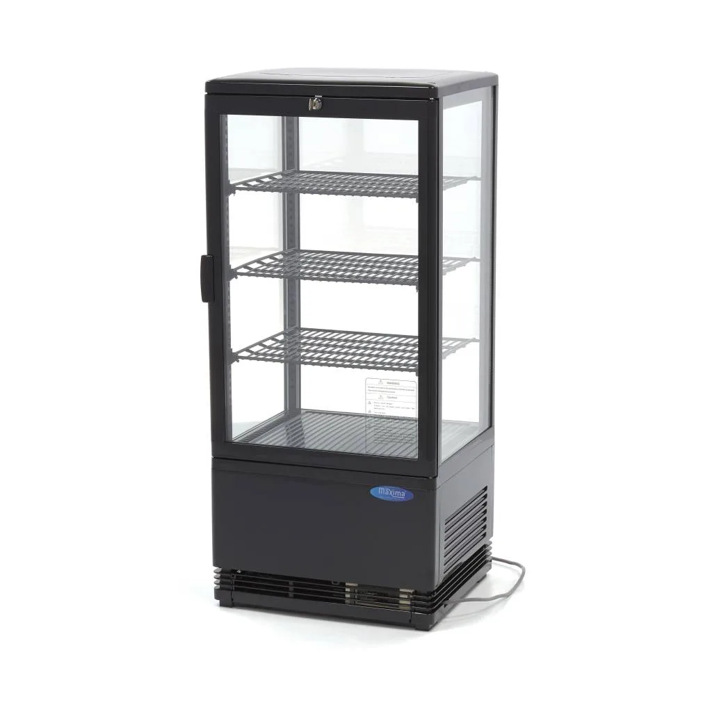 Maxima Kühlvitrine · 78 l · 43 cm
