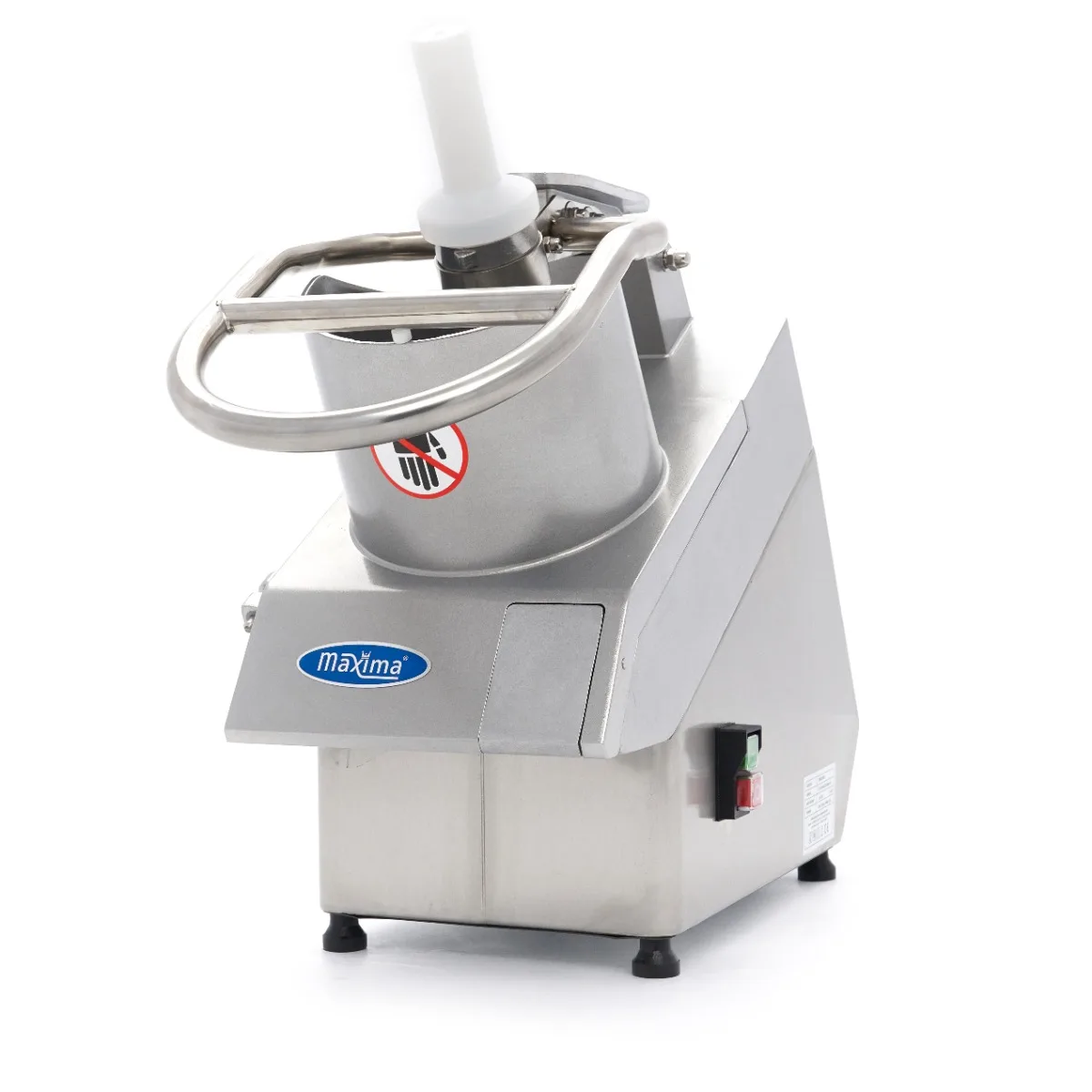 Maxima Gemüseschneidemaschine · Bis zu 450 kg/h · inkl. 5 Schnittscheiben