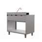 Preview: Gas-Wokherd KRT-02-M 2 Kochzonen 2x15 kW für Erdgas/Propan