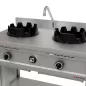 Preview: Gas-Wokherd KRT-02-M 2 Kochzonen 2x15 kW für Erdgas/Propan