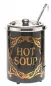 Preview: Hot-Pot Suppentopf | Schwarz mit Echtgoldverzierungen
