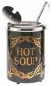 Preview: Hot-Pot Suppentopf | Schwarz mit Echtgoldverzierungen