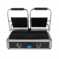 Preview: Kontaktgrill - gerillt - Doppelgrillplatte - 2 x 22 cm