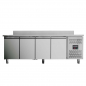 Preview: Kühltisch 700 4-türig inkl. Aufkantung Monoblock - Easyline - Gastrohot