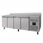 Preview: EASYLINE Kühltisch 700 / 4-türig inkl. Aufkantung - Monoblock