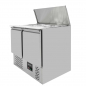 Preview: EASYLINE Saladette 700 / 2-fach mit Klappdeckel