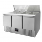 Preview: EASYLINE Saladette 700 / 3-fach mit Klappdeckel