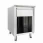 Preview: EASYLINE Kassentisch 800 mit Schublade B:600 "grau"