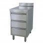 Preview: Schubladenschrank 700 mit 3 Schubladen inkl. Aufkantung - Easyline - Gastrohot