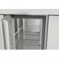 Preview: TOPLINE Tiefkühltisch 700 / 3-fach GN1/1 mit 2 Schubladen / 2 Türen & Aufkantung