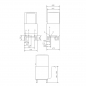 Preview: TOPLINE Haubenspülmaschine 50x50 / 400 Volt - Modell: VT-S HW54 DRD