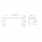 Preview: TOPLINE Aufsatzbrücke 300 / 1 Etage B:1000