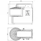 Preview: EASYLINE Teigknetmaschine abnehmbarer Kessel - 40 Liter / 400 Volt