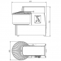 Preview: EASYLINE Teigknetmaschine fester Kessel - 40 Liter / 400 Volt
