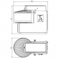 Preview: EASYLINE Teigknetmaschine abnehmbarer Kessel - 50 Liter / 400 Volt