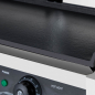 Preview: EASYLINE Elektro Kontaktgrill "doppelt" Breite 568 mm, oben gerillt & unten glatt