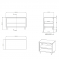 Preview: TOPLINE Arbeitsschrank 600 / offen B:1000