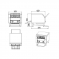 Preview: EASYLINE Elektro Durchlauftoaster, ca. 300-350 Stk. pro Stunde, 2,05 kW