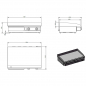 Preview: EASYLINE Elektro Grillplatte Breite 730 mm, Grillfläche glatt