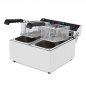 Preview: EASYLINE Elektro Fritteuse 2 Becken 6+6 Liter