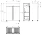 Preview: Kühlschrank 2 Türen 1200 l Edelstahl LED