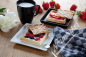 Preview: Neumärker Waffeleisen X-Waffel | 4 Waffeln 108 x 108 x 20 mm