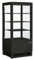 Preview: Kühlvitrine 78 L schwarz | B 428 x L 386 x H 960 mm