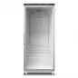 Preview: Kühlschrank 630L Glastür ventiliert weiß +2°C bis +8°C abschließbar