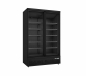 Preview: Kühlschrank mit 2 Glastüren GTK 1000 Pro - Großer Glastürkühlschrank für die Gastronomie