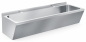 Preview: Edelstahl Waschbecken Doppelt 1200x425x165